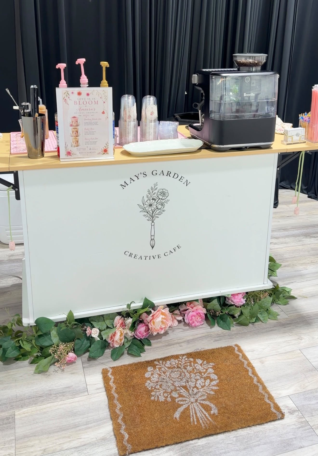 Mays Garden at an event